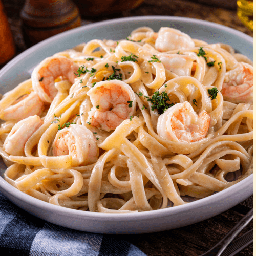 Shrimp Alfredo